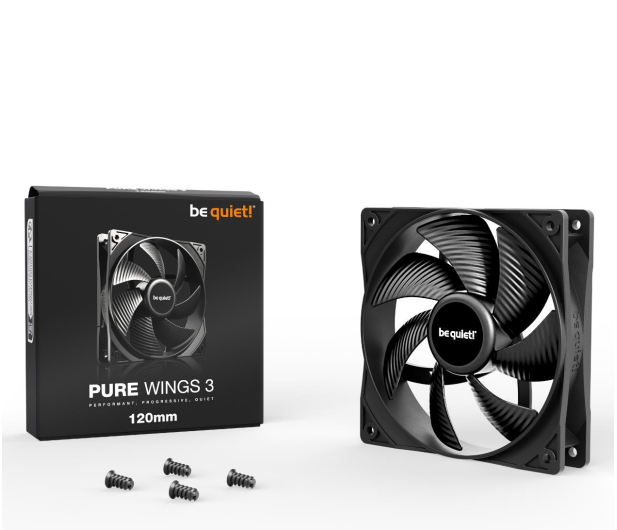 BE QUIET! Pure Wings 3 120 mm BL104 - 1215396 - zdjęcie 3